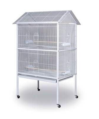 Prevue White Aviary Flight Cage