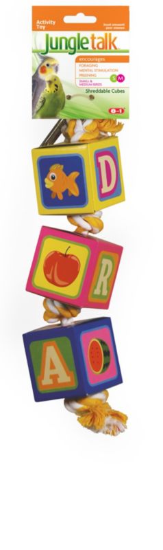 Jungle Talk Shreddable Cubes