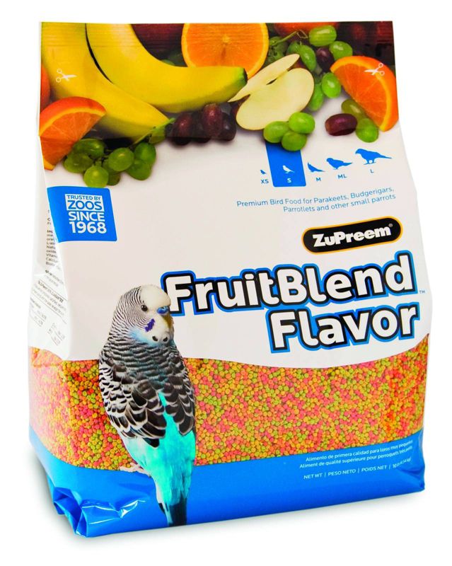 ZuPreem Fruit Blend Bird Food Parakeet