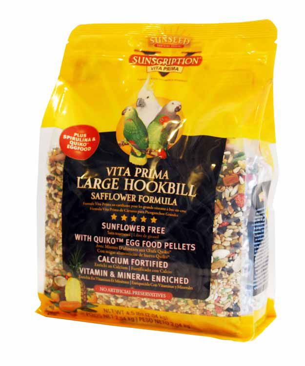 Sun Seed Vita Prima Large Hookbill Bird Food 25lb
