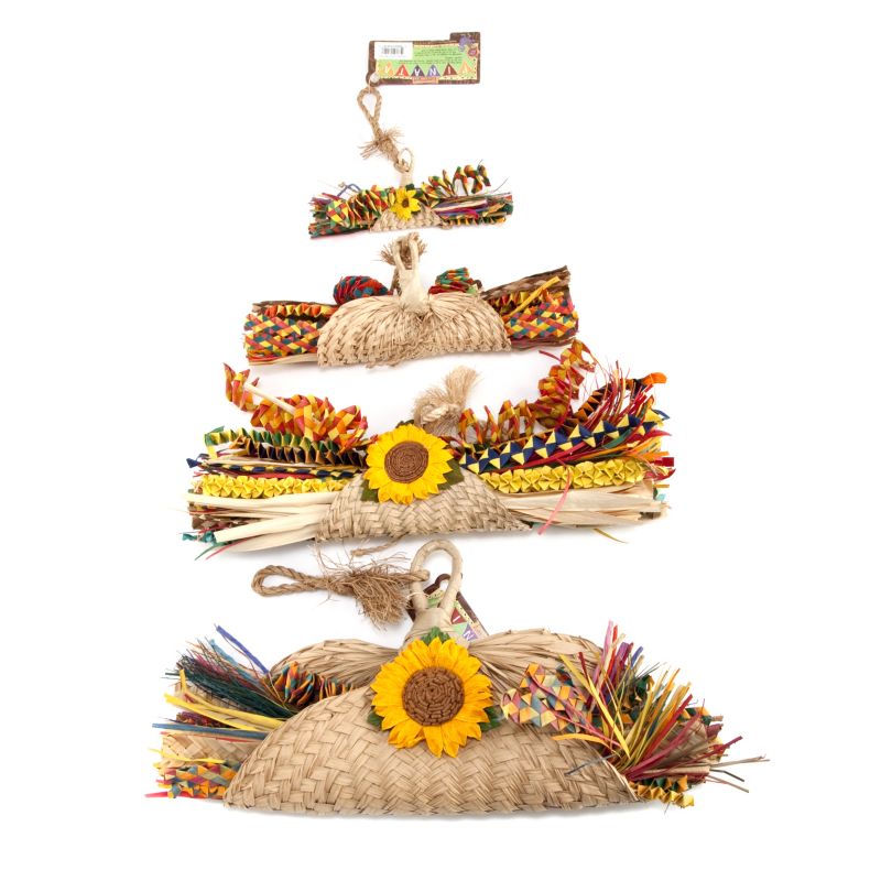 Planet Pleasures Folding Bouquet Bird Toy