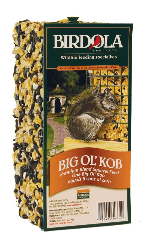 Birdola Big Ol Kob Squirrel Cake