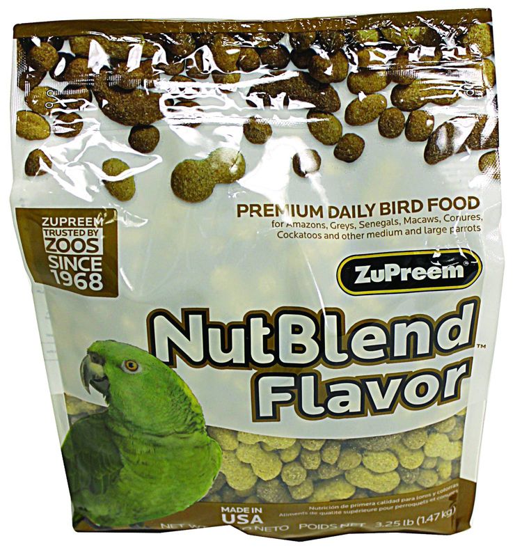 ZuPreem NutBlend Flavor Premium Bird Food