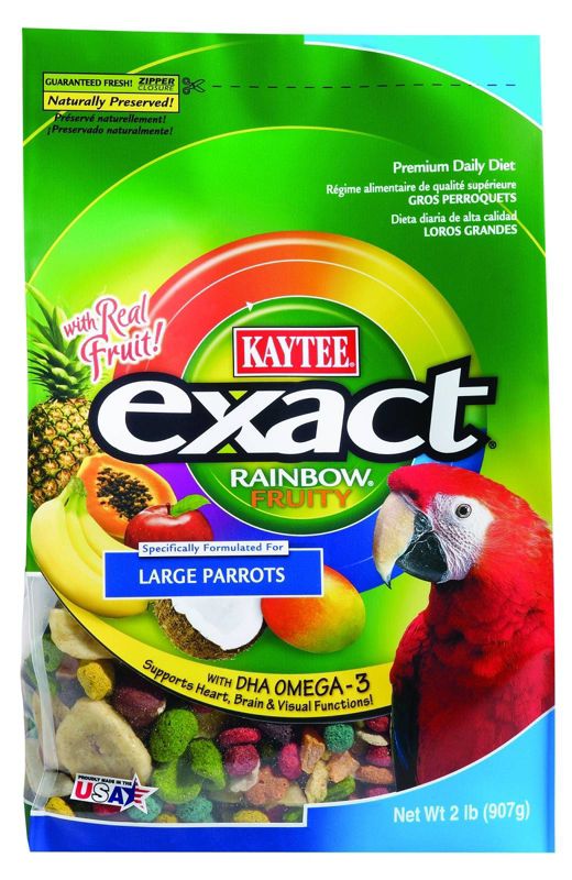 Kaytee Exact Fruity Rainbow Large Parrot Food