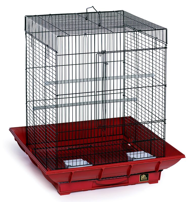 Prevue Clean Life 850 Bird Cage Red/Blk