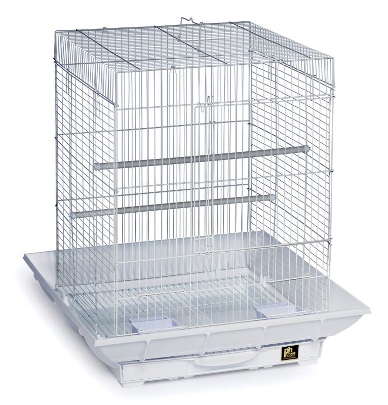 Prevue Clean Life 850 Bird Cage Wht/Wht