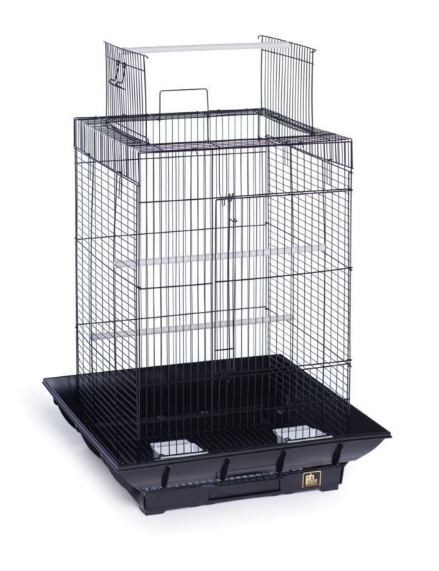 Prevue Clean Life 851 Playtop Bird Cage Blk/Blk