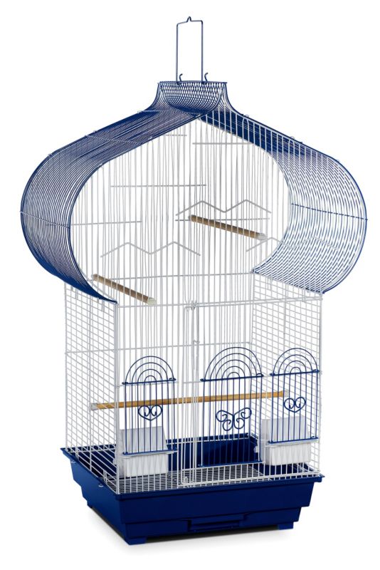 Prevue Casbah Bird Cage   Blue/Wht