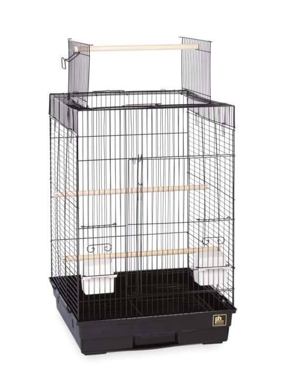 Prevue Top Opening Bird Cage Blk/Blk