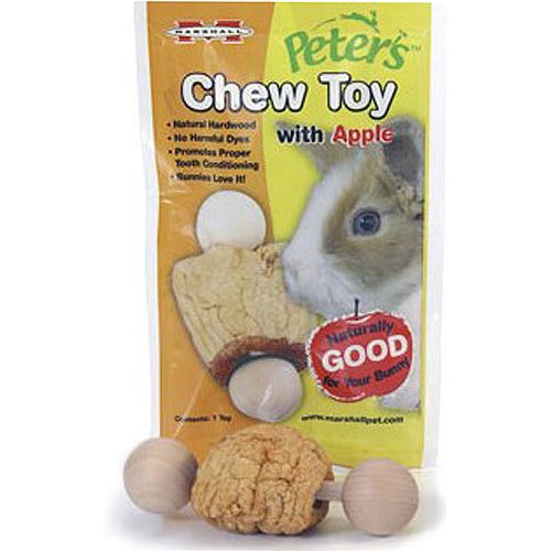 Peters Rabbit Chew Toy W/Apple