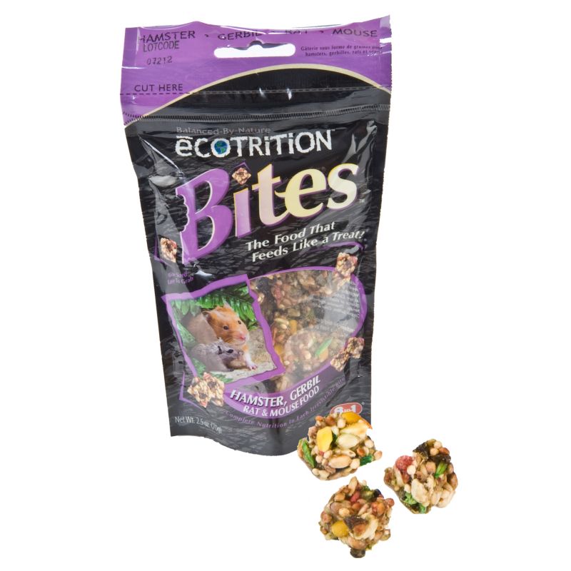 651136 - Ecotrition Bites Hamster/Gerbil 2.5oz