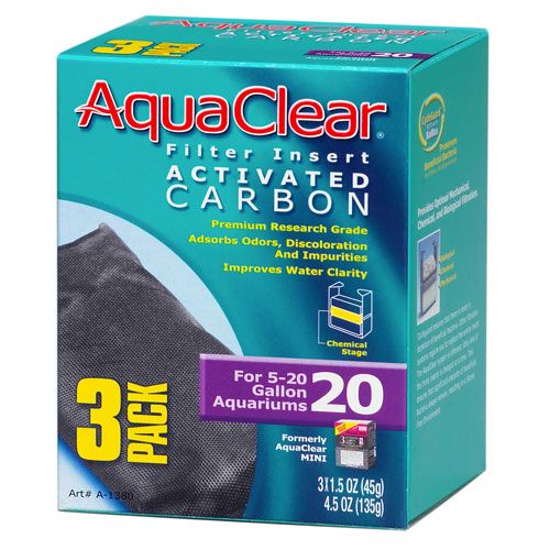 Hagen Aqua Clear Activated Carbon 3pk