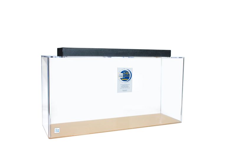 Acrylic Rectangle Aquarium 40 Gallon Black