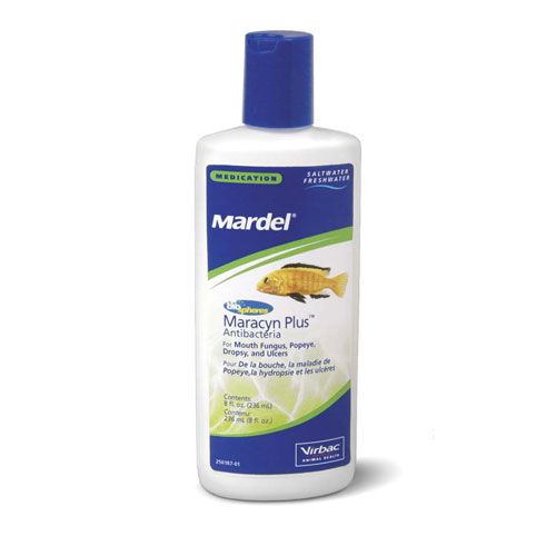 Mardel Labs Maracyn Plus Fresh/Saltwater 8 Oz