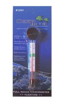 Deep Blue Floating Aquarium Thermometer