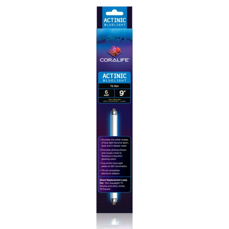 Coralife T5 Actinic Aquarium Lamp