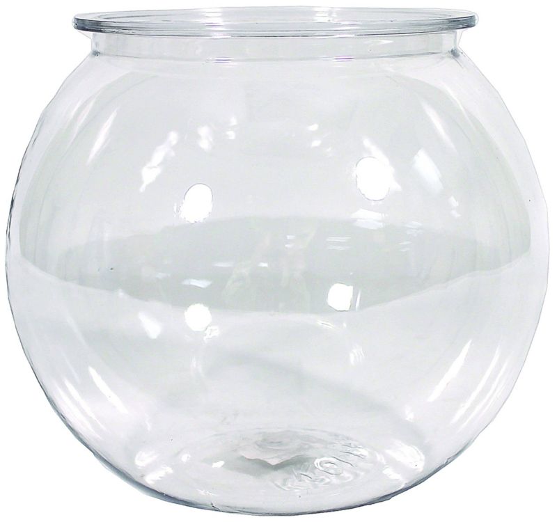 Tom Plastic Round Fish Bowl