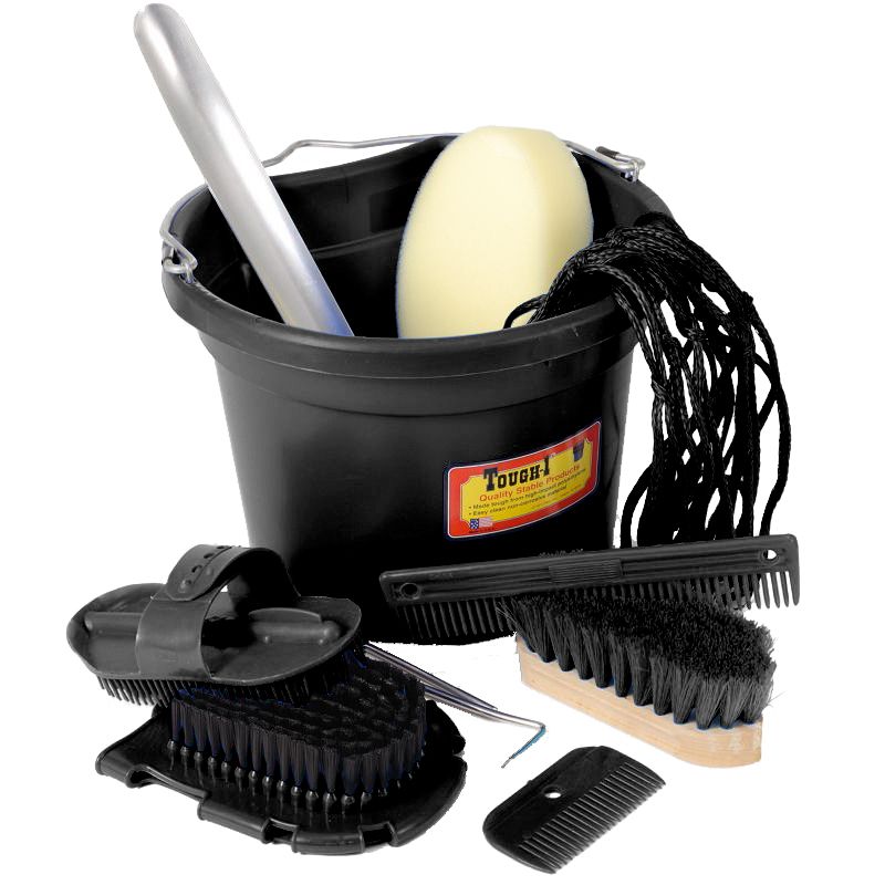 10 Piece Grooming Set Black