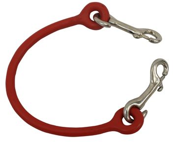 RUBBER TIE STRAP W/SNAPS