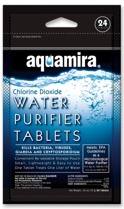 C10676 012 - Aquamira H2o Purifier Tablets