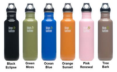 C10684 BLK - Klean Kanteen 27oz Loop Top Water Bottle
