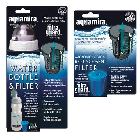 C10745 - Aquamira Water Bottle And Filter By Mcnett