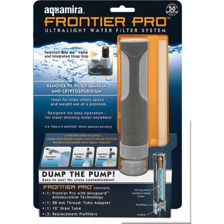 C10748 - Aquamira Pro Portable Water Filtration System