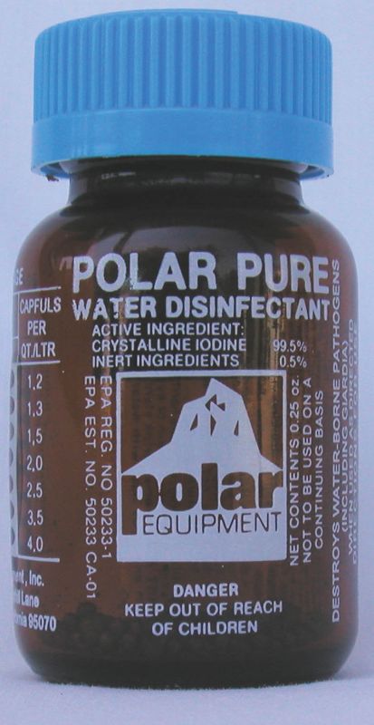 C10906 - Polar Pure Water Disinfectant With Iodine Crystals