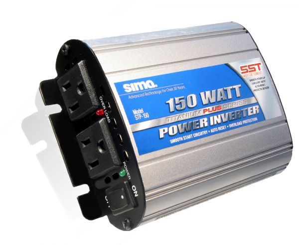 C11027 - Sima 150 Watt Titanium Plus Series Power Inverter