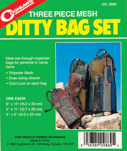 Coghlans Mesh Ditty Bag Set