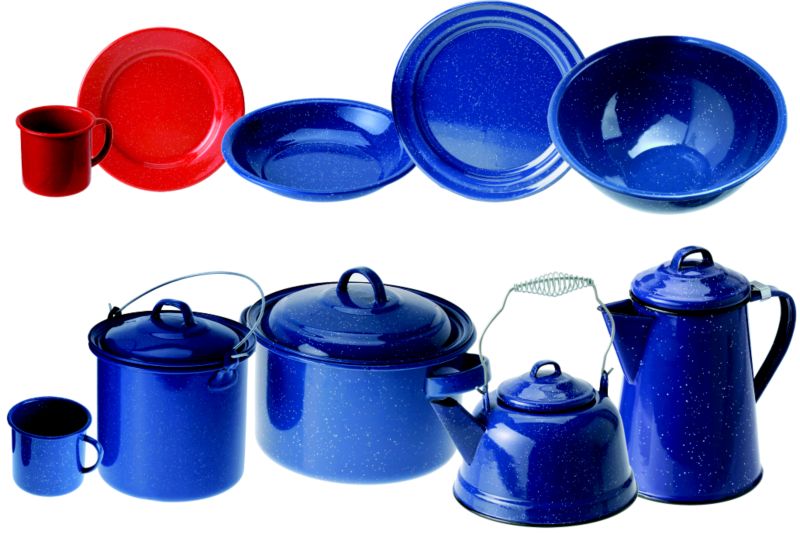 GSI Outdoors Enamelware Dinner Plate