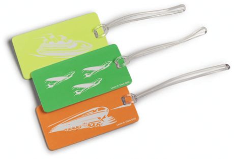 Lewis N. Clark Neon Luggage ID Tag