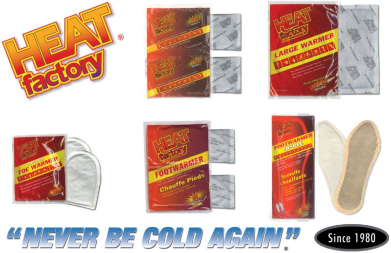 Heat Factory Adhesive Instant Foot and Toe Warmers