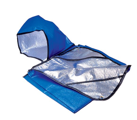 Space All Weather Hooded Blanket