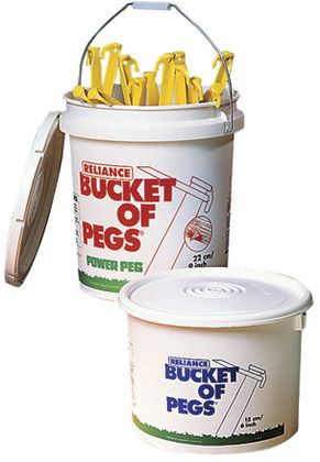 C12504 009 - Reliance Bucket-Of-Pegs Tent Pegs