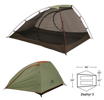C12512 - Alps Mountaineering Zephyr 2 Free Standing Tent