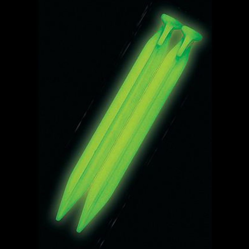 C12561 - Reliance Glow In The Dark Tent Pegs 4 Pack