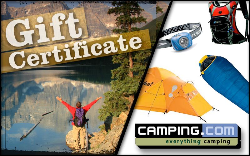 Camping.com Gift Certificate