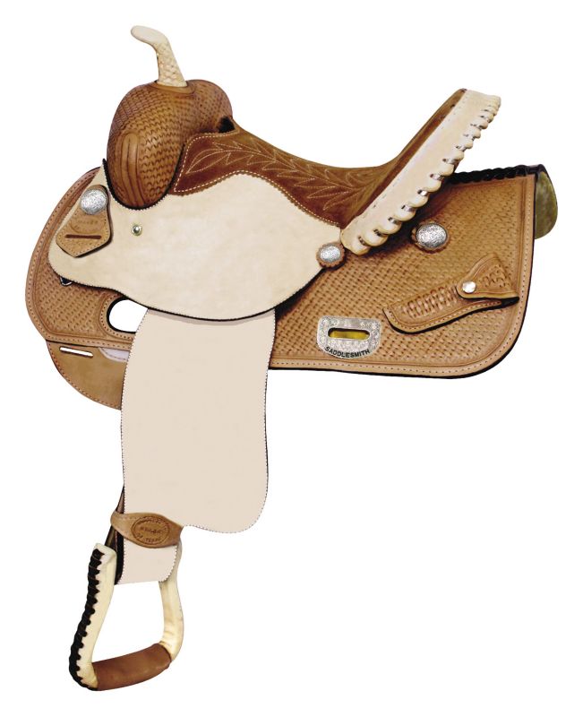 Billy Cook Saddlery Blackwood Barrel Saddle