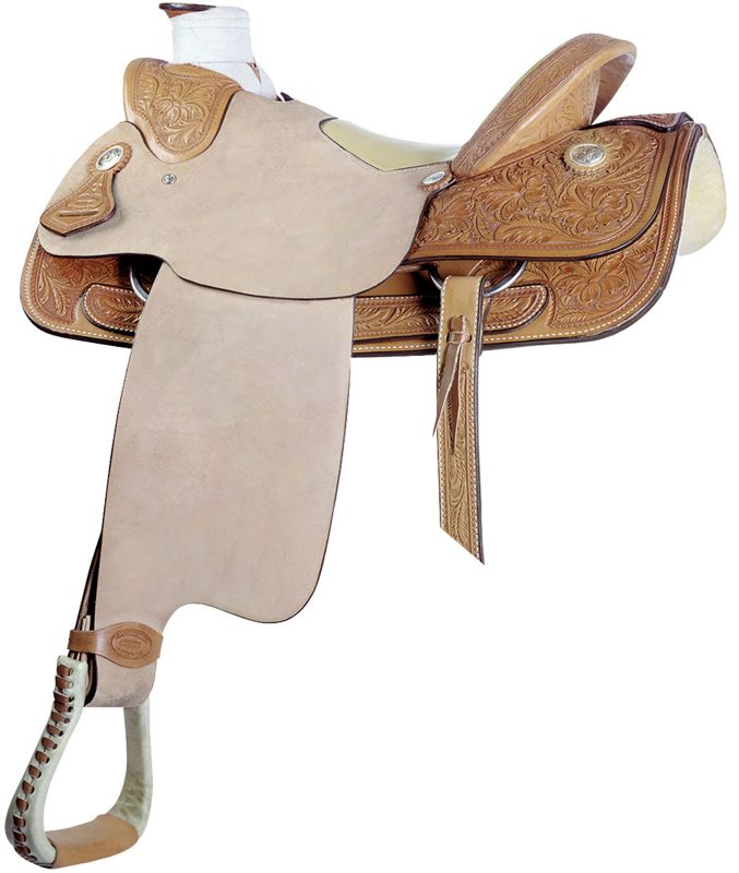 Billy Cook Saddlery Wade Floral Roper Saddle