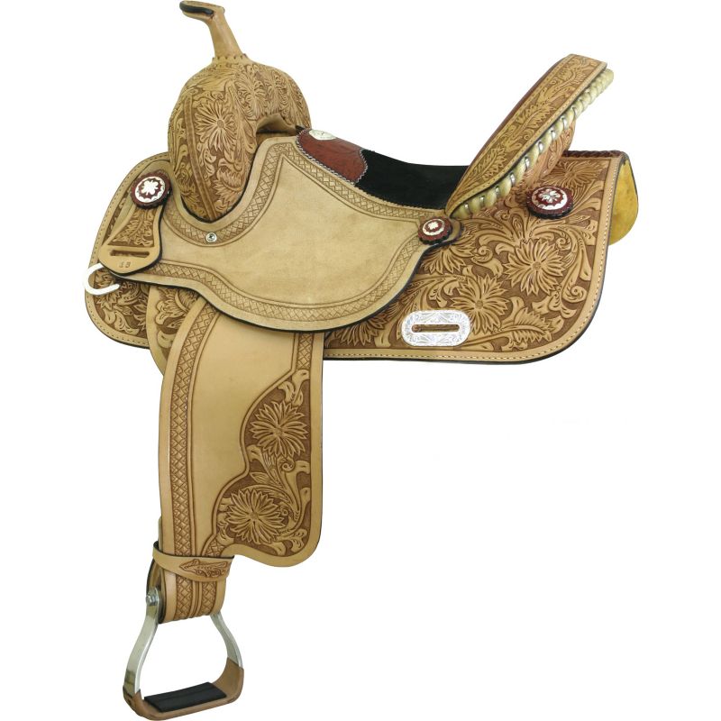 Saddlesmith Combs Gator Half Breed Barrel Saddle 1