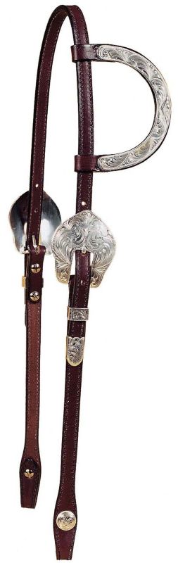 Tory Silver Rochester Single Ear Headstall