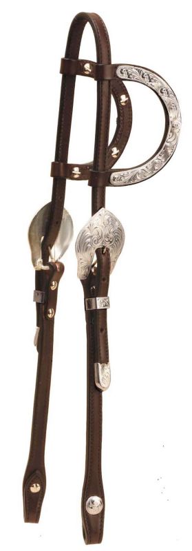 Tory Silver Rochester Double Ear Headstall