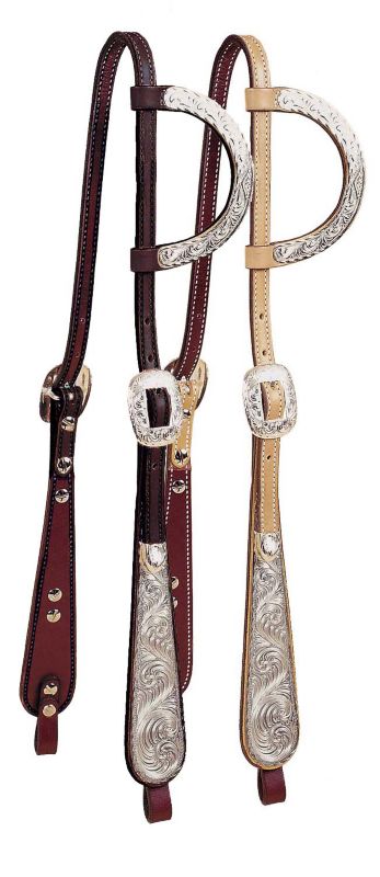 Tory Silver Buckaroo Single Ear Headstall