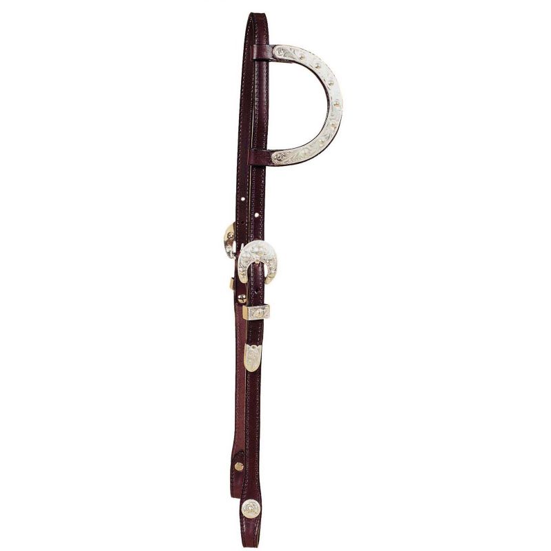 Tory Silver Pecos Bill Single Ear Headstall