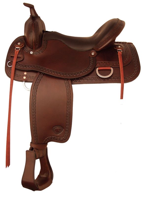 Tex Tan Response Western Trail Saddle