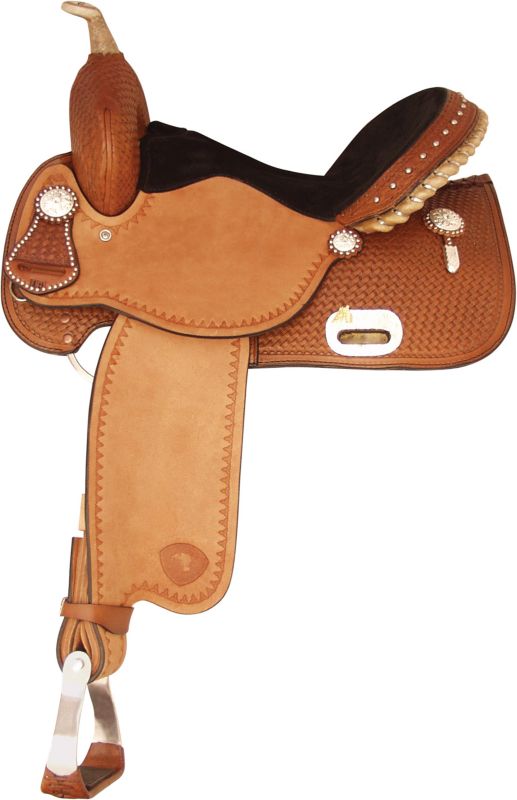 Tex Tan Speed Racer Western Barrel Saddle