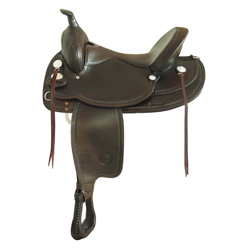 Tex Tan Norco Flex Western Trail Saddle