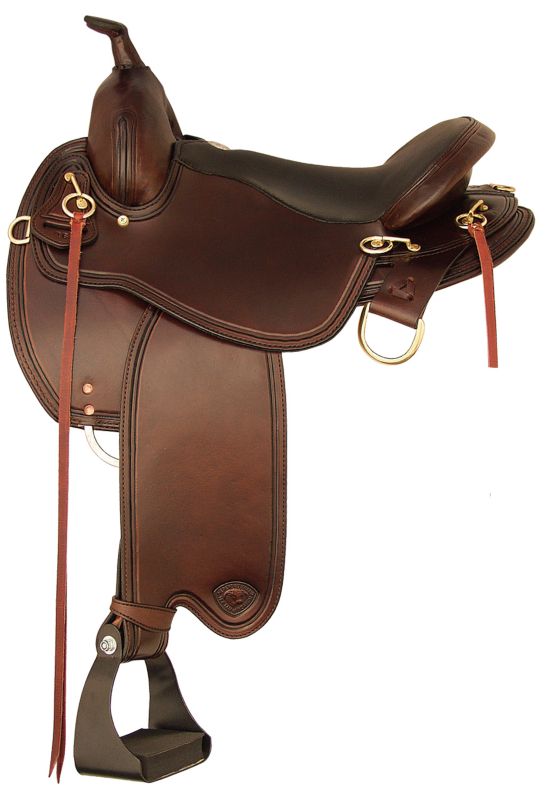 Tex Tan Monroe Flex Western Trail Saddle