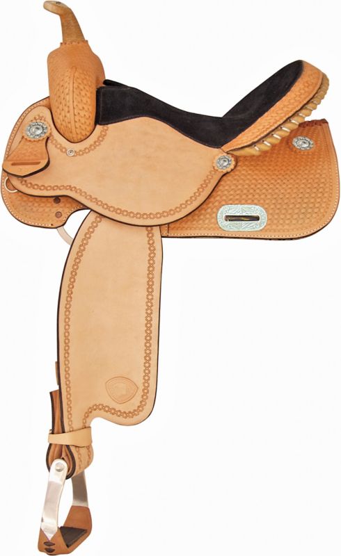 Tex Tan Finals Round Barrel Saddle